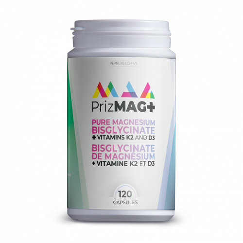 ITL Health: PrizMAG+ Pure Magnesium Bisglycinate + Vitamins K2 & D3