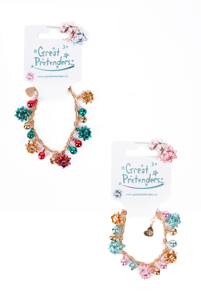 Jingle All the Way Bracelets, 2pcs Assorted