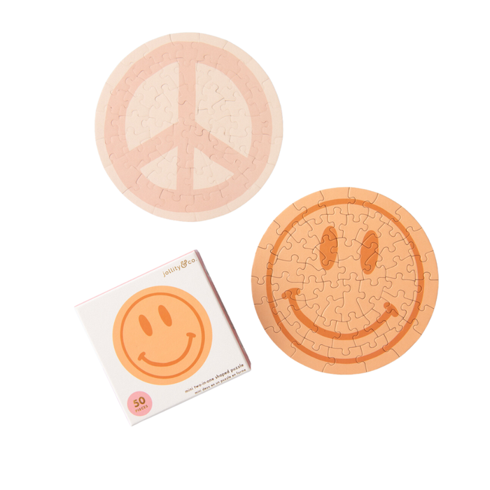 Jollity & Co. + Daydream Society - Peace & Love Mini Puzzle - 1 pk.