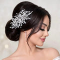 Wedding Hair Accessories - Pearl and Crystal Bridal Hair Comb