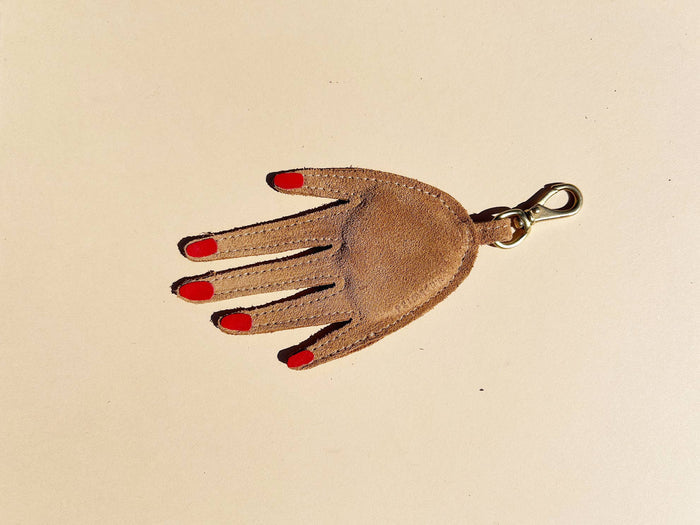 Keychain - Tan Hand