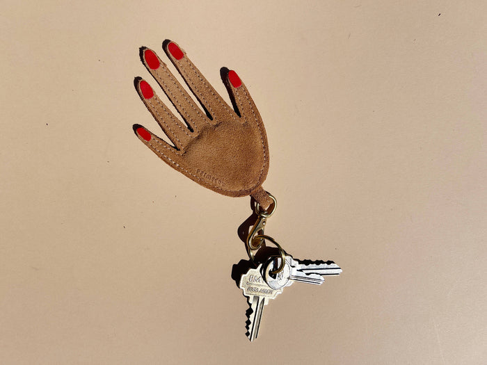 Keychain - Tan Hand