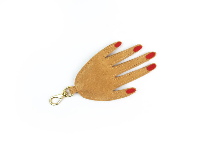 Keychain - Tan Hand