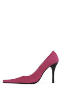 KICKIT Jeffrey Campbell Stiletto Heel Pump Fuchsia Suede