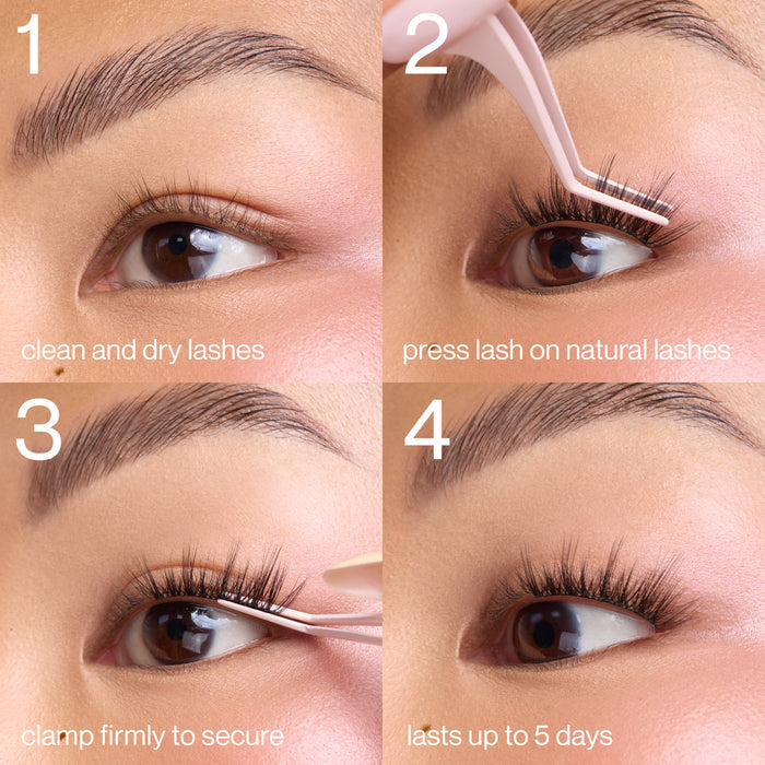 Kika Pre-Glued Half Lashes