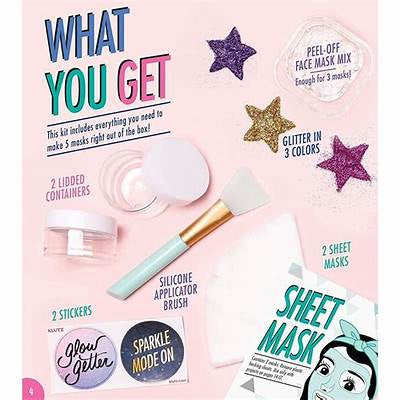 Klutz MYO Glitter Face Masks