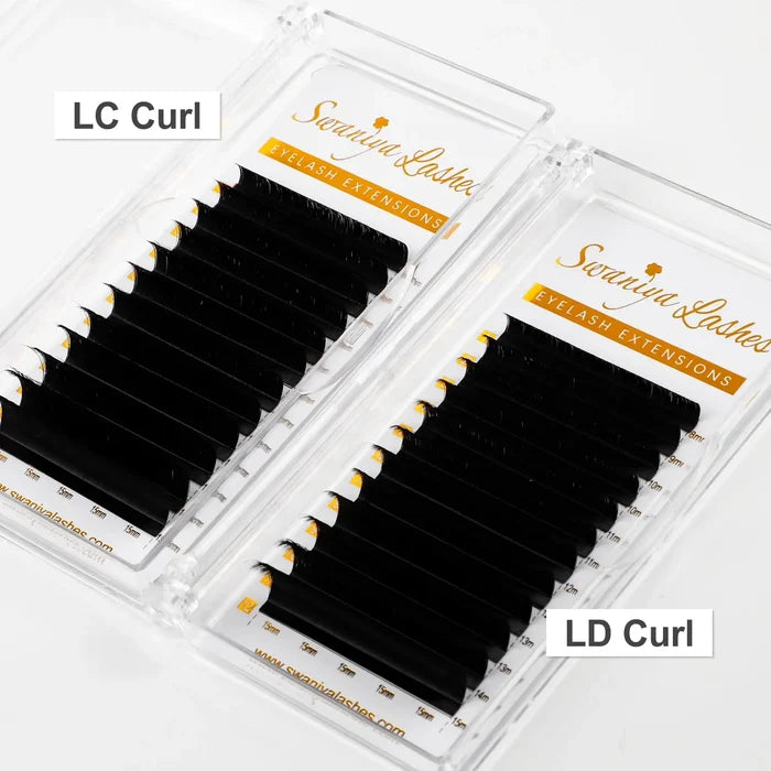 LJ / LB / LC / LD / L Curl Easy Fanning Lashes| Swaniya Lashes