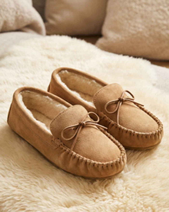 Lambswool Moccasin - Natural - Country Collection