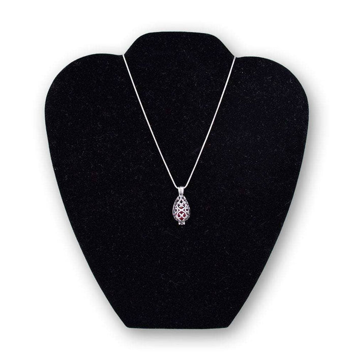 Lava Drop Aromatherapy Pendant Necklace at Your Oil Tools