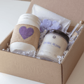 Lavender Meadows Gift Bundle Set | Candle + Matches + Jar + Wax Melts - Jarful House
