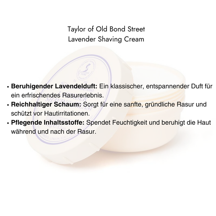 Lavender Shaving Cream