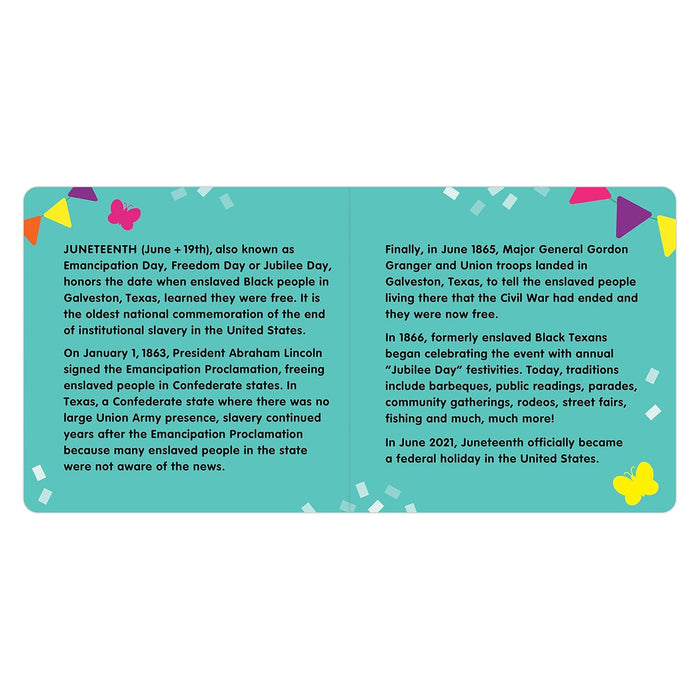 Let's Celebrate Juneteenth BK Board