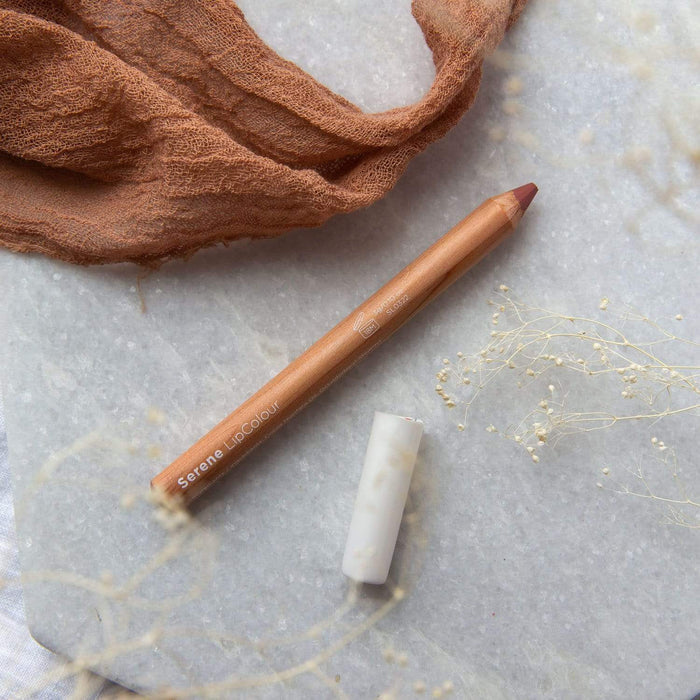 Lip Color Pencil - Zero Waste Lip Pencil, Vegan, Cruelty Free, Multiple Colors