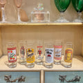 Liquor Themed Shot Glasses