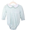 Long Sleeve Green Dot Bubble