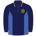 Long Sleeve Panel Polo Shirt