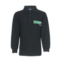 Long Sleeve Polo Shirt - Navy
