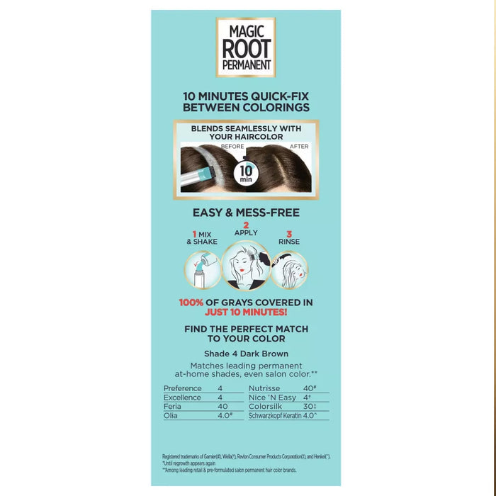 L’Oréal Magic Root Rescue 4 Dark Brown - 12 Pack