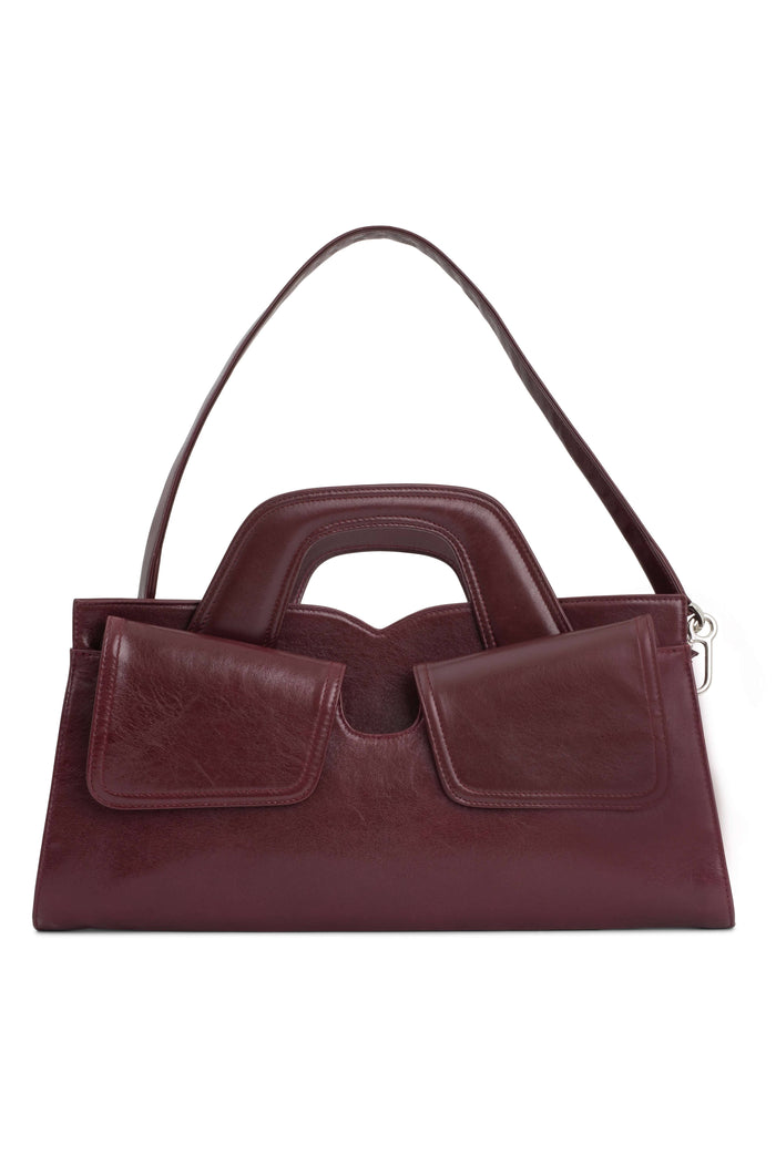 LORELAI Jeffrey Campbell Handbag Wine