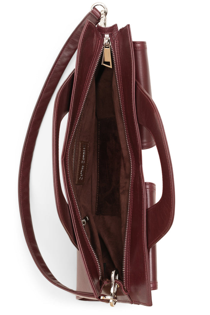 LORELAI Jeffrey Campbell Handbag Wine