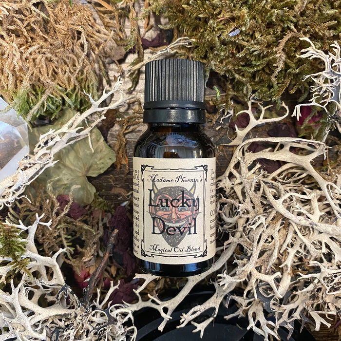 Lucky Devil Good Luck Magic Spell Oil Dropper