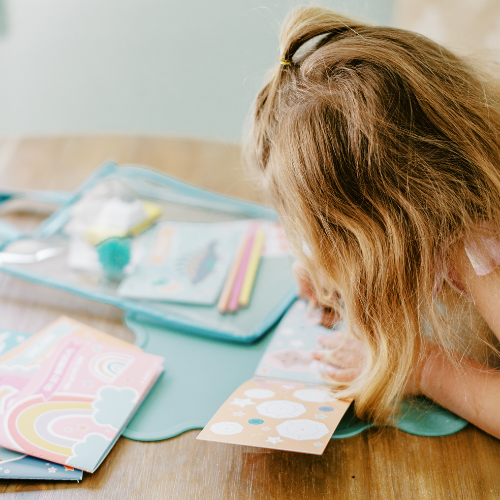 MagicPlaybook Set of 3 Pink Kids’ Activity Books Travel & On-the-Go Fun
