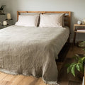 Malvasia Reversible Muslin Gauze Bedspread Blanket Cover W01 - Magnolia Lane co. Home + Garden + Gift
