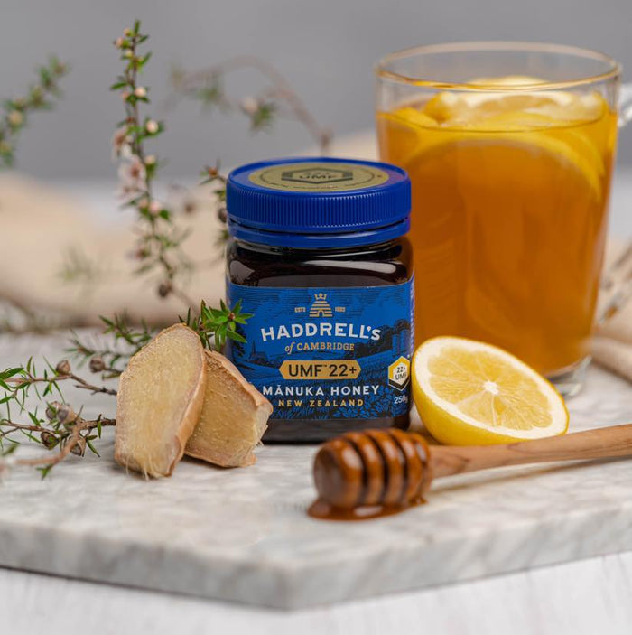 HADDRELL'S Manuka Honey UMF 22+ - 250g in Kuwait - Waha Lifestyle