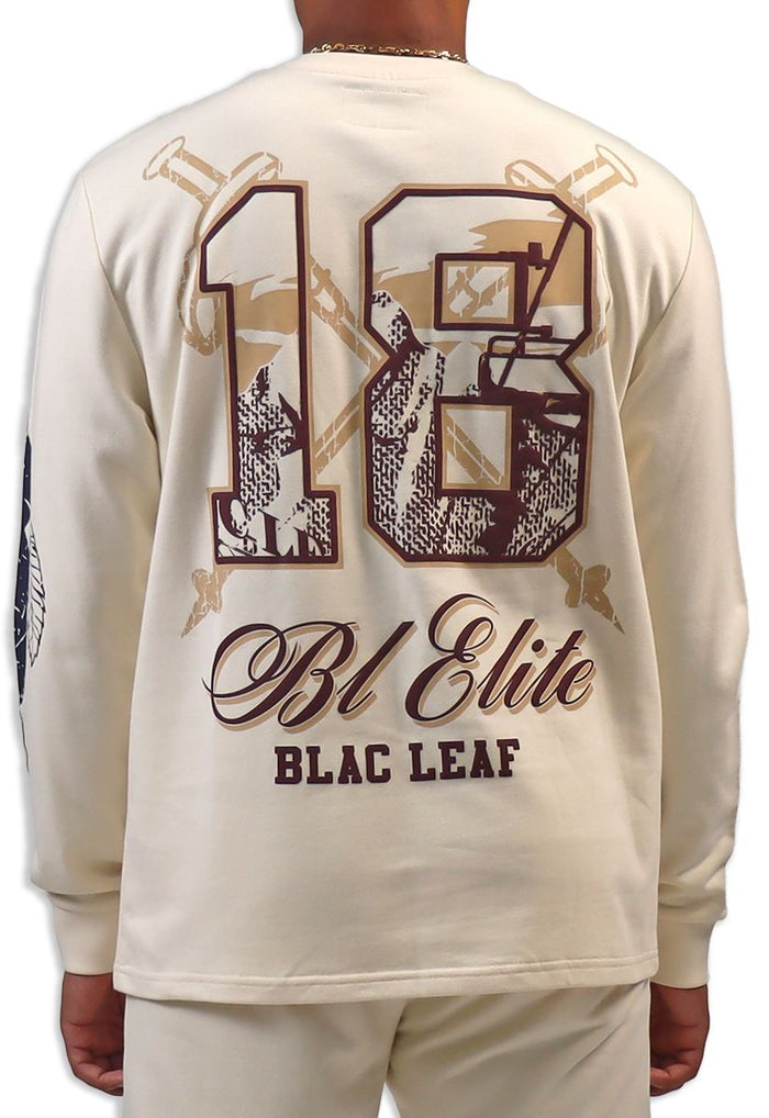 Men BLAC LEAF Elite Crewneck Sweater