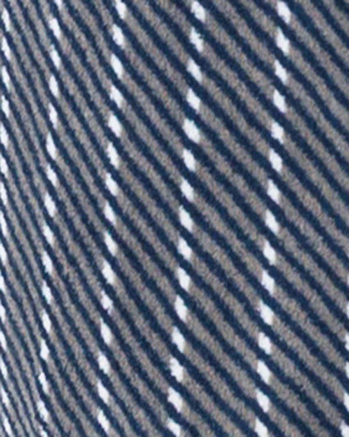 Mens Adam Slenderella Striped Fleece Dressing Gown - Image 3 - Country Collection