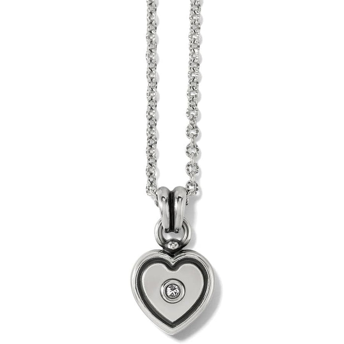 Meridian Zenith Heart Necklace/silver