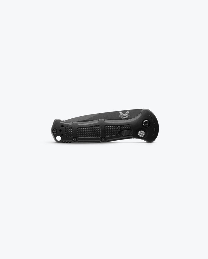 Mini Claymore Black Grivory - Closed Profile View | Benchmade Knife Co.