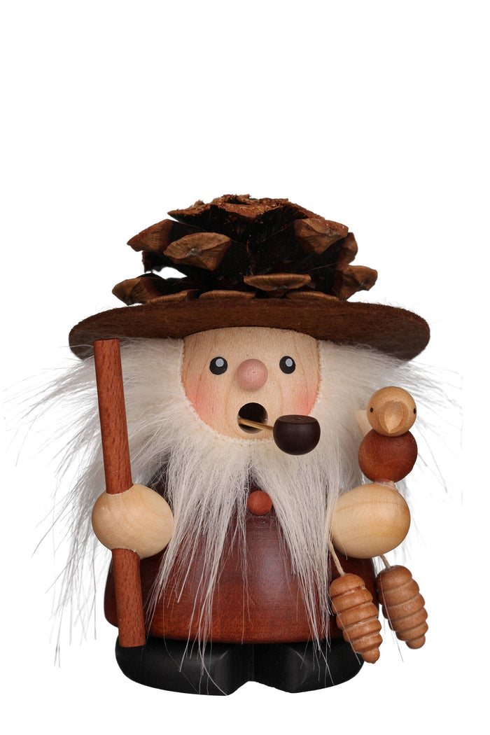 Mini Incense Smoker Fir Cone Man