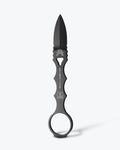 Black Mini SOCP® Dagger - Vertical Front View | Benchmade Knife Co.