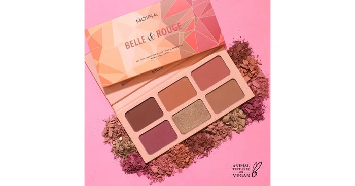 MOIRA Belle & Rouge Palette (6pcs)