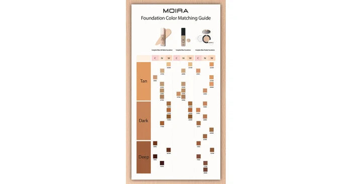 MOIRA Complete Wear Soft Matte Foundation (675N)