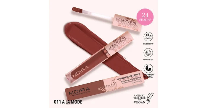 MOIRA Lip Divine Liquid Lipstick - A La Mode