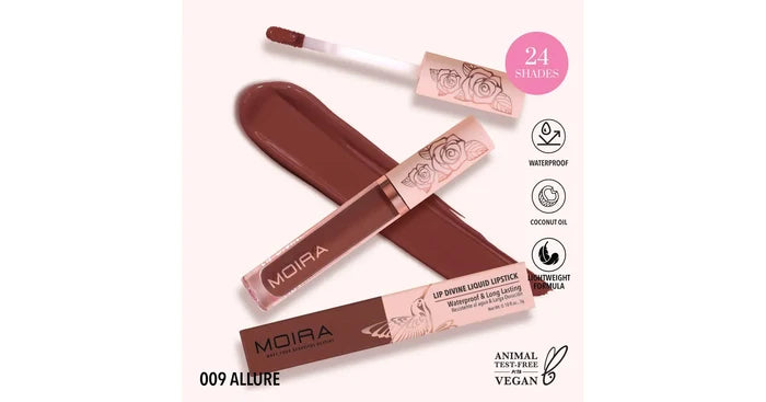 MOIRA Lip Divine Liquid Lipstick - Allure
