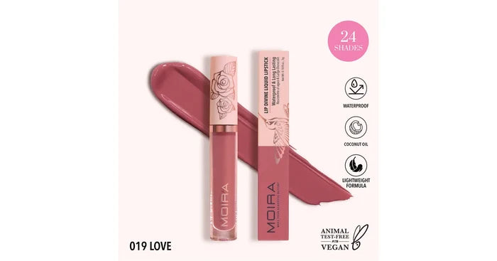 MOIRA Lip Divine Liquid Lipstick - Love
