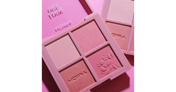 MOIRA Look Out Face Palette (0.17oz/4.8g x 4 color)