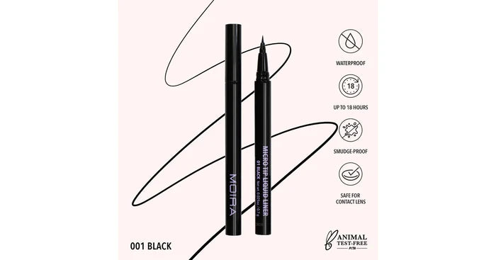 MOIRA Micro Tip Liquid Liner - Black