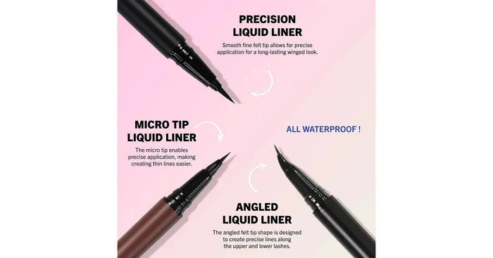 MOIRA Precision Liquid Liner - Brown