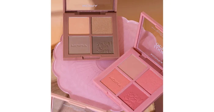 MOIRA Ready Set Go Face Palette (0.17oz/4.8g x 4 color)