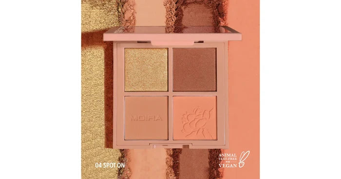 MOIRA Spot On Face Palette (0.17oz/4.8g x 4 color)
