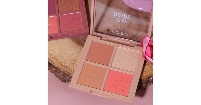 MOIRA Stay Ready Face Palette (0.17oz/4.8g x 4 color)
