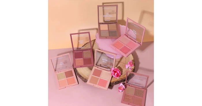 MOIRA Stay Ready Face Palette (0.17oz/4.8g x 4 color)