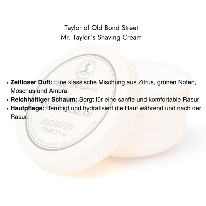 Mr. Taylor´s Shaving Cream