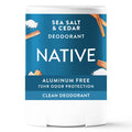 Native Mini Solid Deodorant - Travel Size - Sea Salt & Cedar