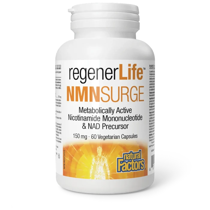 Natural Factors: RegenerLife NMNSurge 150mg