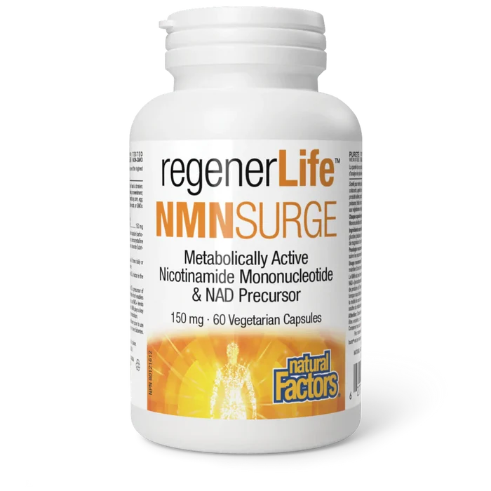 Natural Factors: RegenerLife NMNSurge 150mg